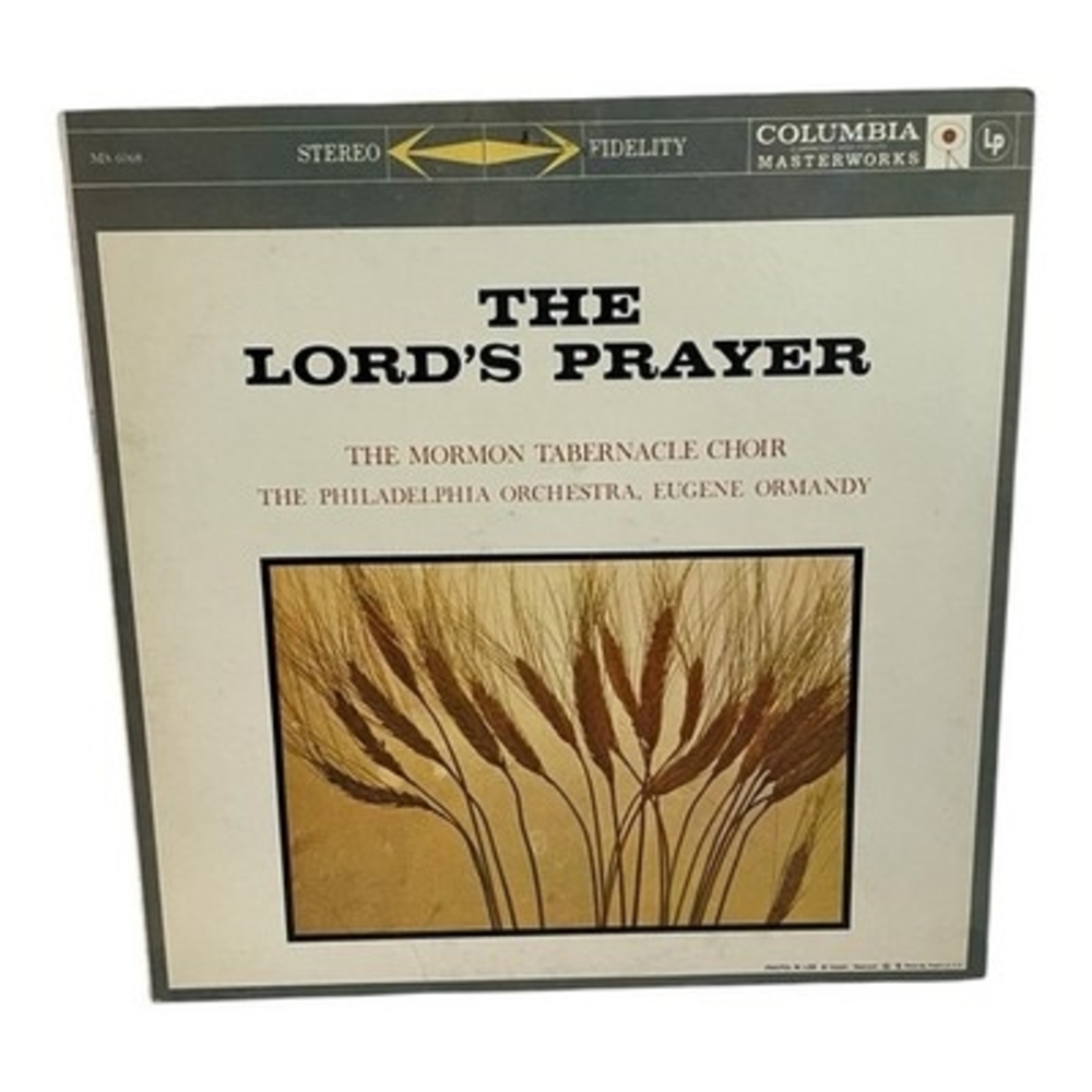 Mormon Tabernacle Choir Lord's Prayer LP 1959 Columbia MS 6068 Stereo Ormandy